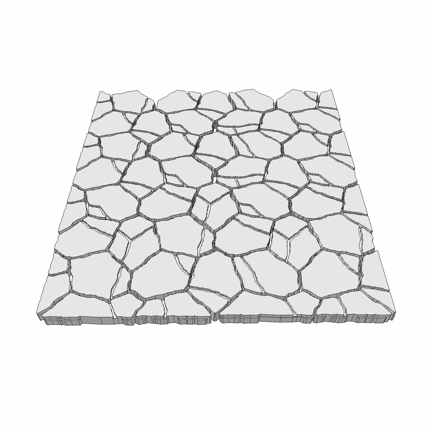 Kostki brukowe i chodnikowe Sasso kolormix